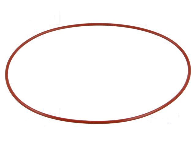 Dichting O-ring; silicone; Thk: 3mm; Øinw: 160mm; rood; -60÷160°C Dichting O-ring; silicone; Thk: 3mm; Øinw: 160mm; rood; -60÷160°C